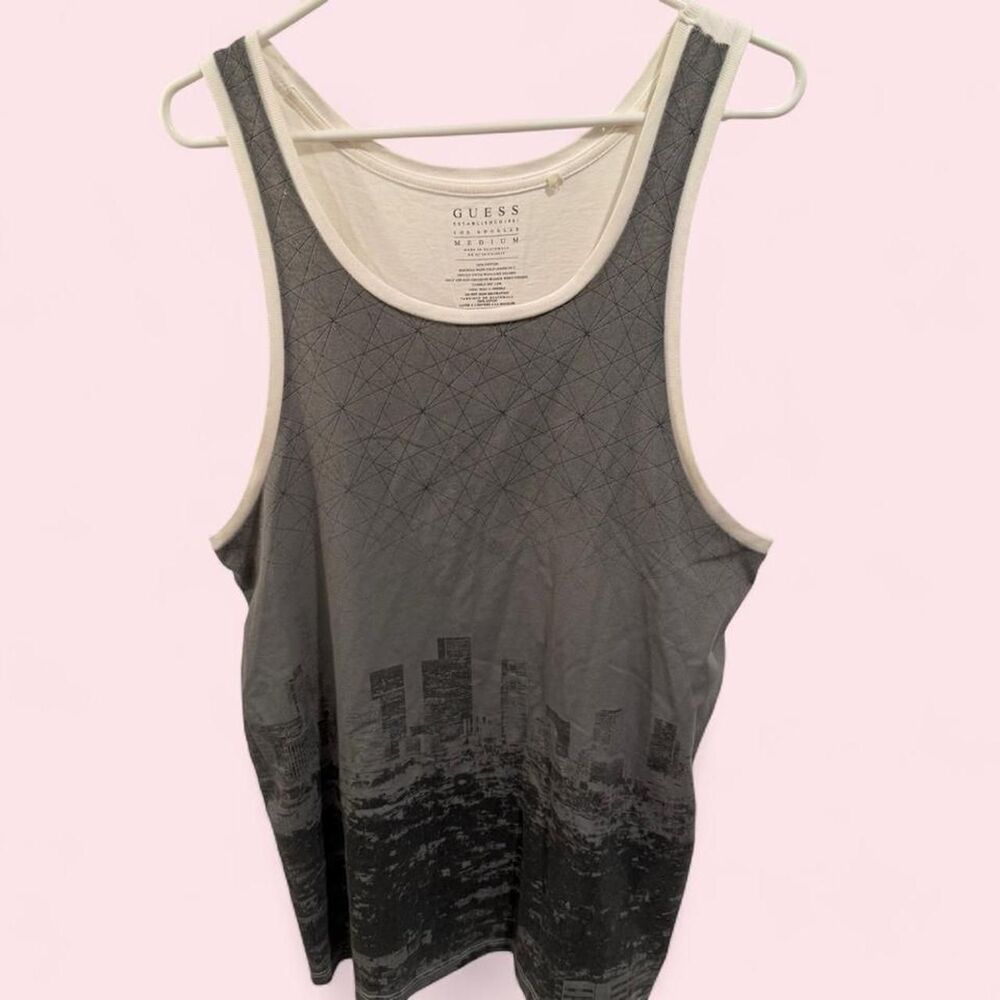 Guess Women's Grey and Black Vest